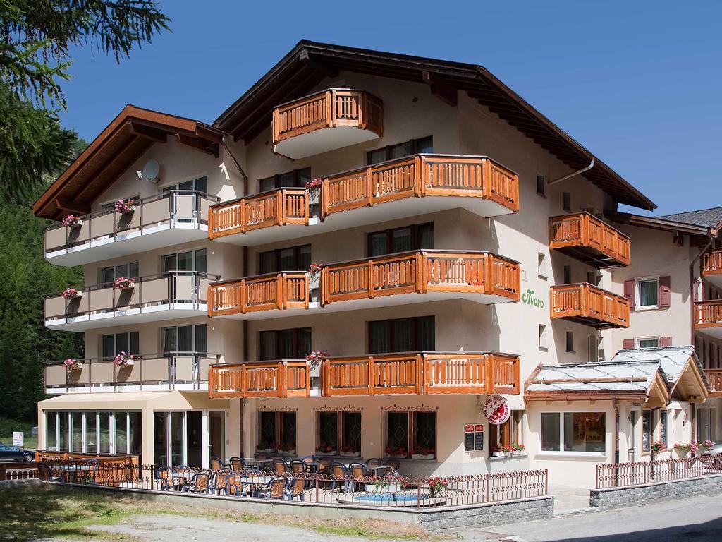 Hotel Monte-Moro Saas-Almagell Exterior photo